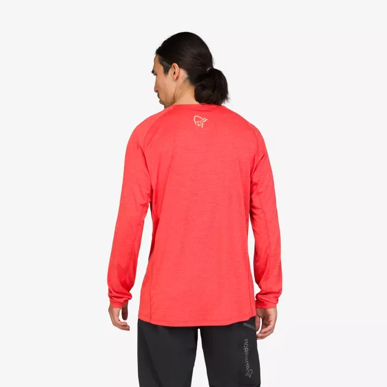 Norrøna Norrøna fjørå equaliser lightweight Long Sleeve Ms Paprika 2232-25 Platou Sport 5