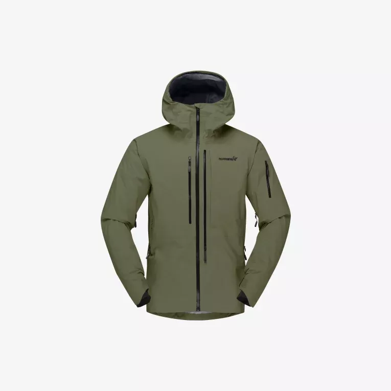 Norrøna lofoten Gore-Tex Pro Jacket M's Olive Night - PlatouSport