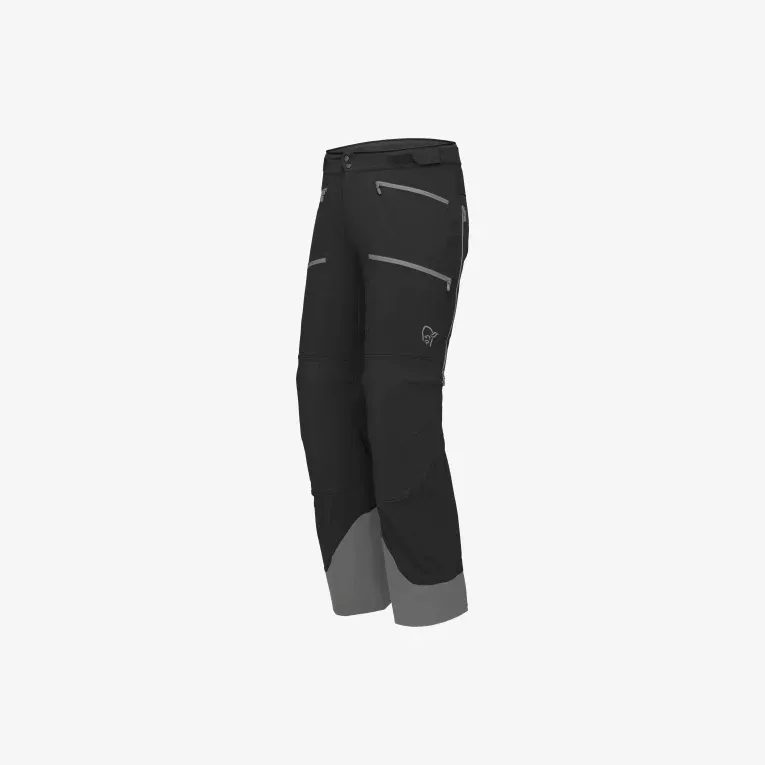 Norrøna Norrøna lyngen flex1 Pants Ms Caviar-Castor Grey 2004-21 Platou Sport 1
