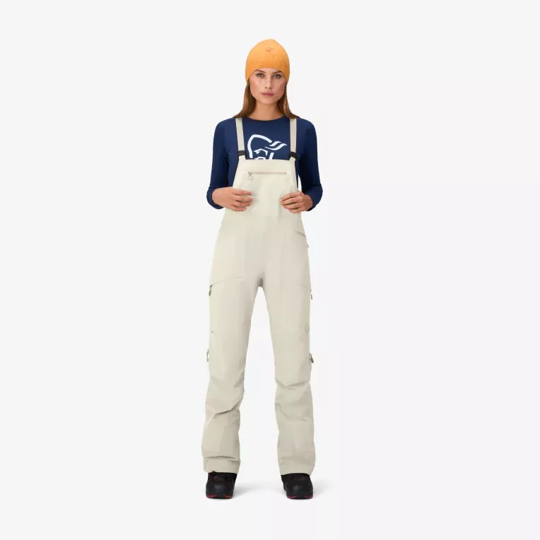 Norrøna Norrøna møre flex1 Bibs Ws Oatmeal 2022-24 Platou Sport 4