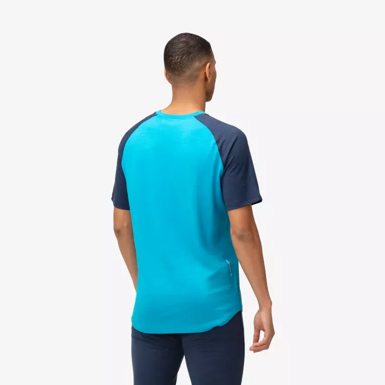 Norrøna Norrøna pureUll T-shirt Ms Hawaiian surf-Indigo Night 5261-21 Platou Sport 6