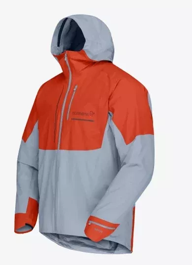 Norrøna senja Gore-Tex Active Jacket M's Arednalin/Blue Fog