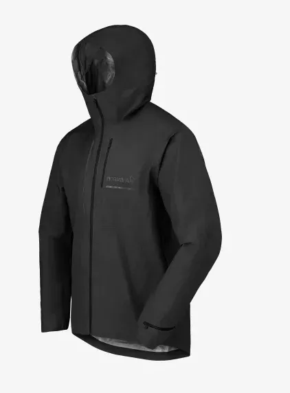 Norrøna Norrøna senja Gore-Tex Jacket Ms Caviar Black 5830-25 Platou Sport 1