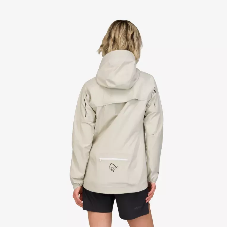 Norrøna Norrøna senja Gore-Tex Jacket Ws Oatmeal 5832-25 Platou Sport 8