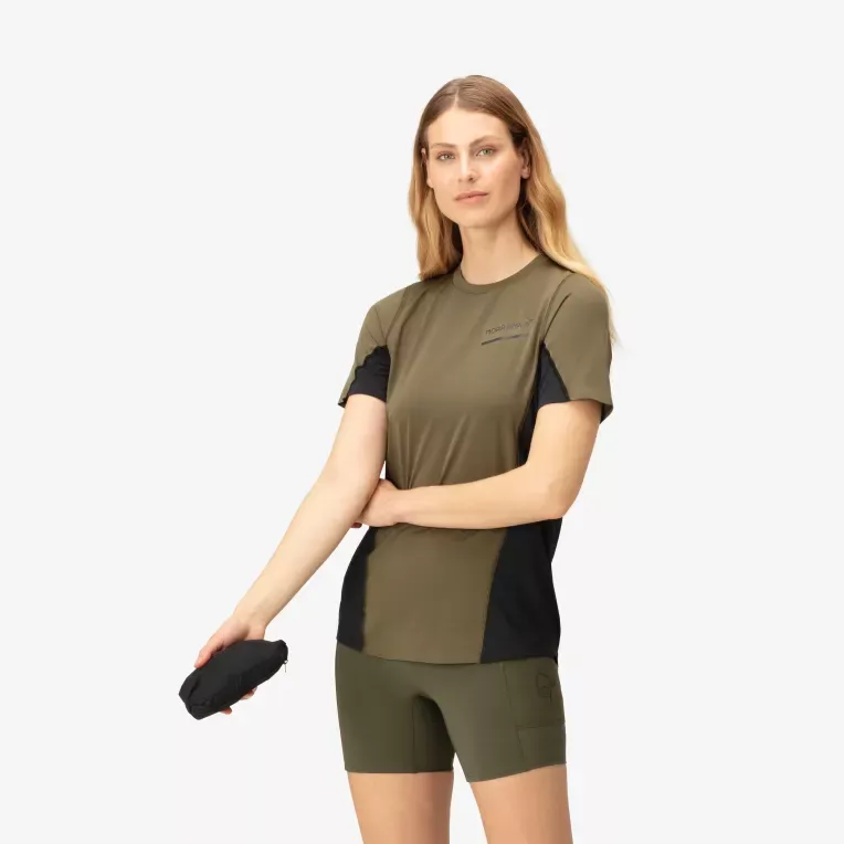 Norrøna Norrøna senja aero90 Vest Ws Caviar Black 5823-23 Platou Sport 2