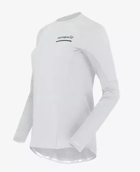 Norrøna Norrøna senja equaliser lightweight Long sleeve Ws Snow White 5824-23 Platou Sport 1