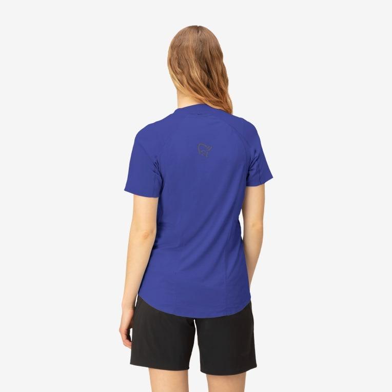 Norrøna Norrøna senja equaliser lightweight T-shirt Ws Royal Blue 5807-23 Platou Sport 5