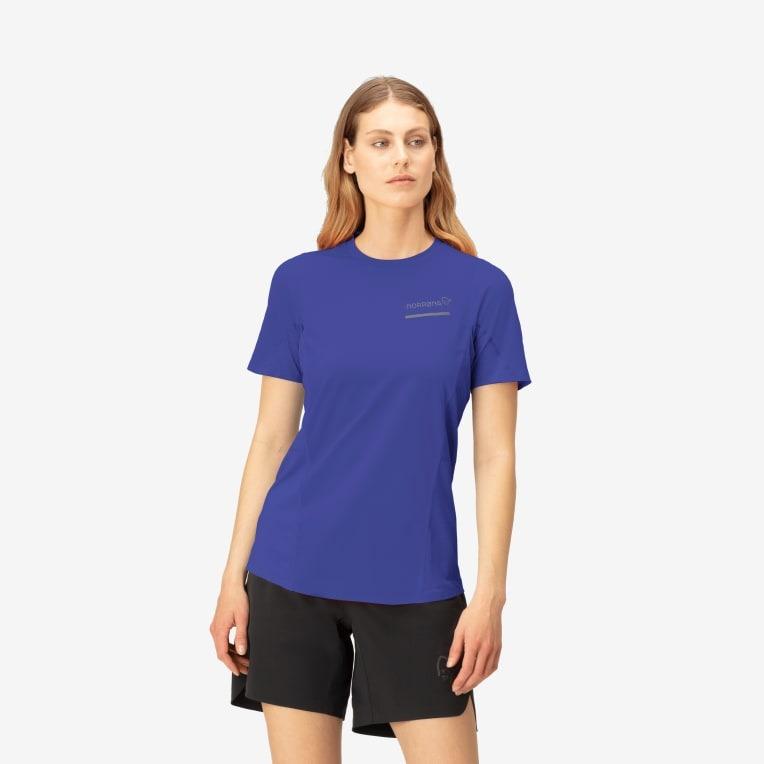 Norrøna Norrøna senja equaliser lightweight T-shirt Ws Royal Blue 5807-23 Platou Sport 6