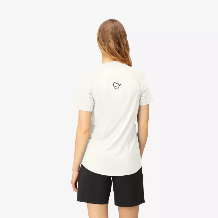 Norrøna Norrøna senja equaliser lightweight T-shirt Ws Snow White 5807-23 Platou Sport 5