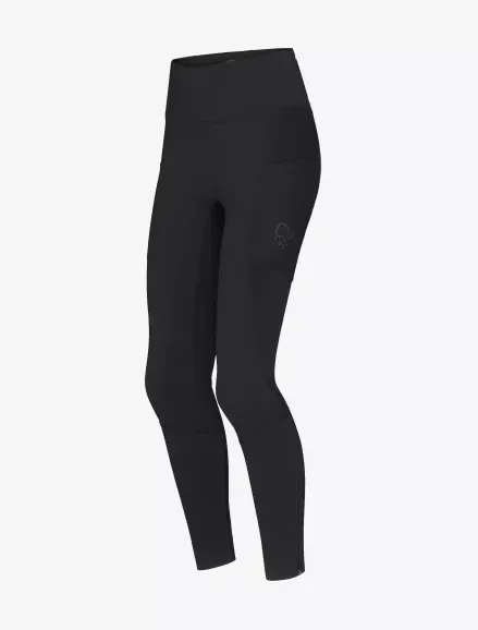Norrøna Norrøna senja equaliser stretch Tights Ws Caviar Black 5808-23 Platou Sport 1