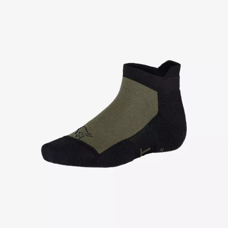 Norrøna Norrøna senja light merinoUll short Socks Olive Night 5816-23 Platou Sport 1