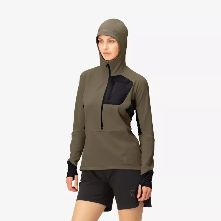 Norrøna Norrøna senja warm1 Hood Ws Olive Night 5822-23 Platou Sport 3