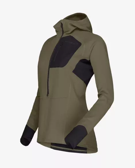 Norrøna Norrøna senja warm1 Hood Ws Olive Night 5822-23 Platou Sport 5