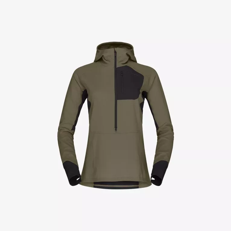 Norrøna Norrøna senja warm1 Hood Ws Olive Night 5822-23 Platou Sport 6