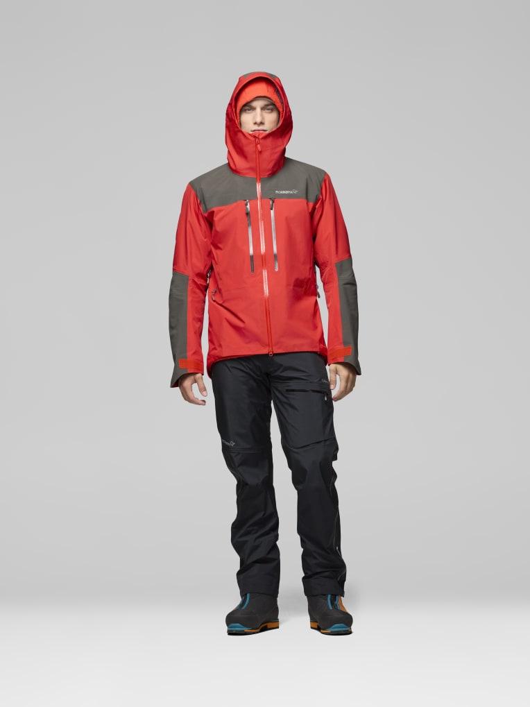 Norrøna Norrøna trollveggen Gore-Tex Pro light Jacket Ms Flame Scarlet 1604-25 Platou Sport 1