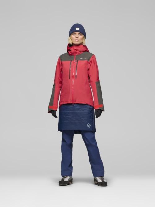 Norrøna Norrøna trollveggen Gore-Tex Pro light Jacket Ws Watermelon 1606-25 Platou Sport 1