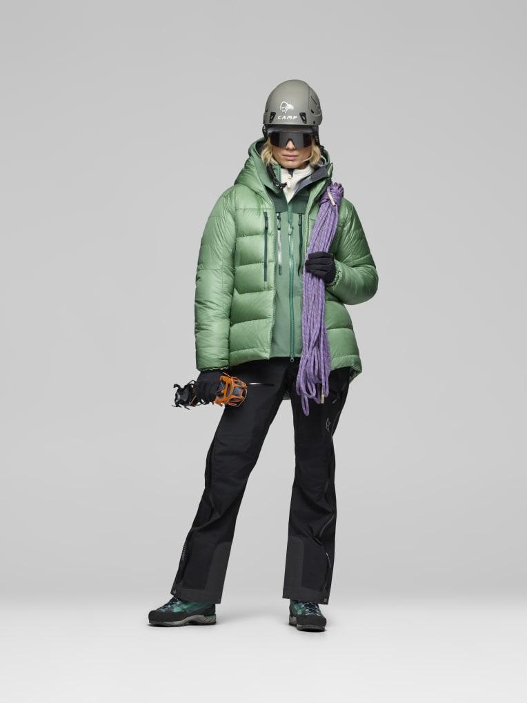 Norrøna Norrøna trollveggen down800 Hood Ws Dark Ivy 1608-24 Platou Sport 1