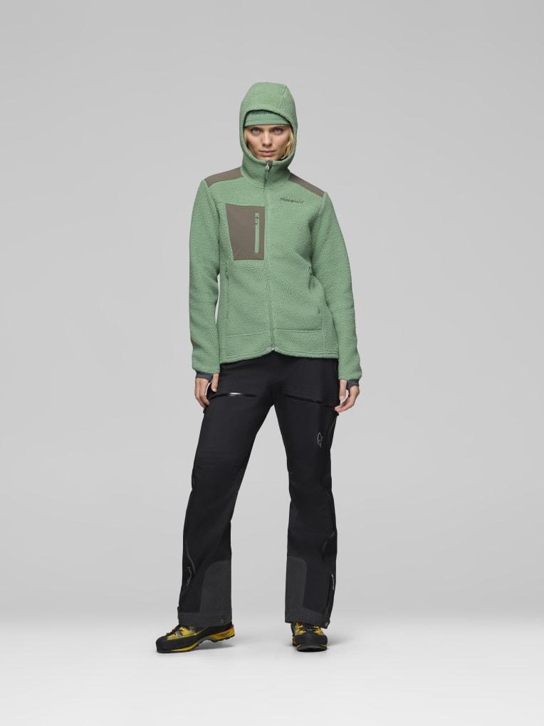 Norrøna Norrøna trollveggen warm3 Zip Hood Ws Dark Ivy 1681-25 Platou Sport 1