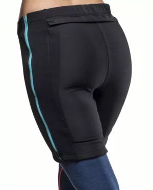 Northern Playground Northern Playground Zipshorts Padded Womens Black 57 Platou Sport 1