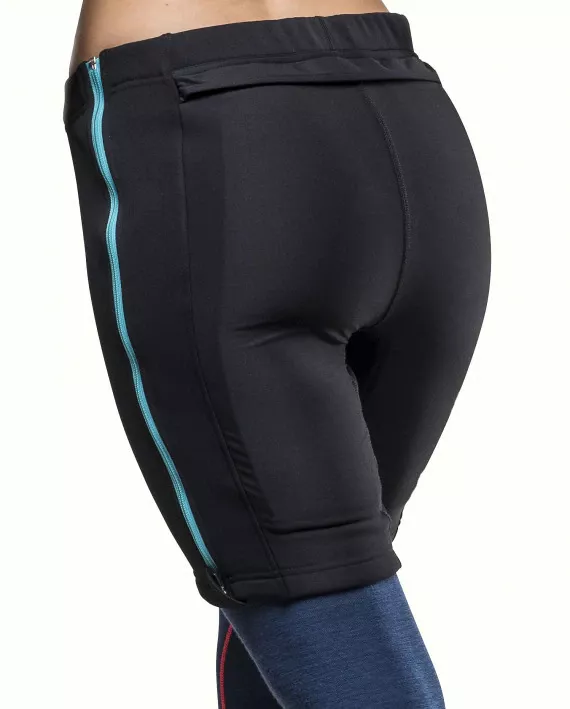 Northern Playground Northern Playground Zipshorts Padded Womens Black 57 Platou Sport 1
