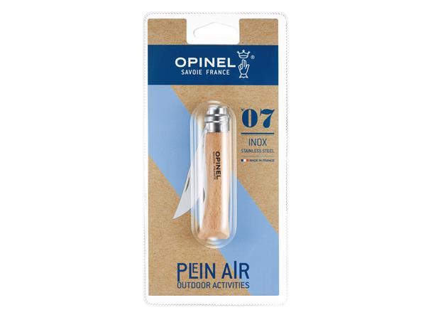 OPINEL Opinel Blister Pack N°07 Stainless Steel OP000654 Platou Sport 1