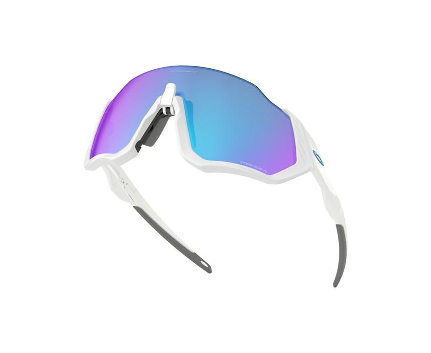 Oakley Oakley Flight Jacket Matte White-Polished White Sapphire Iridi 940102 Platou Sport 4