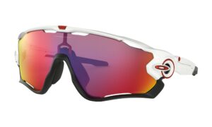 Oakley Jawbreaker Polished White Prizm Road