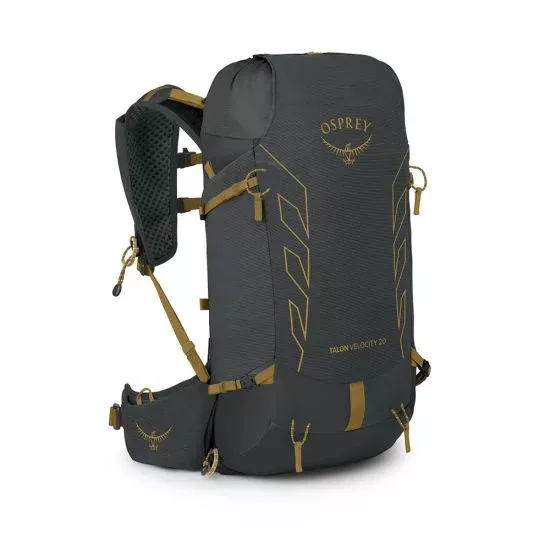 Osprey Osprey Talon Velocity 20 Dark Charcoal-Tumbleweed Yellow 10005885 Platou Sport 1