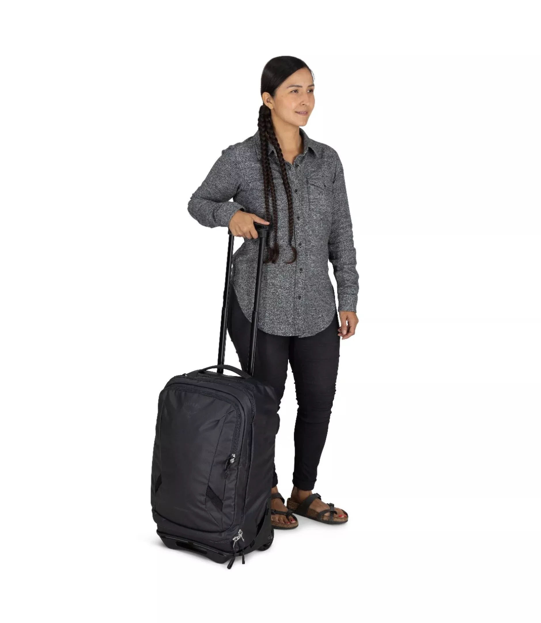 Osprey Osprey Transporter Wheeled Carry-On 38L Raven Black 10006355 Platou Sport 4