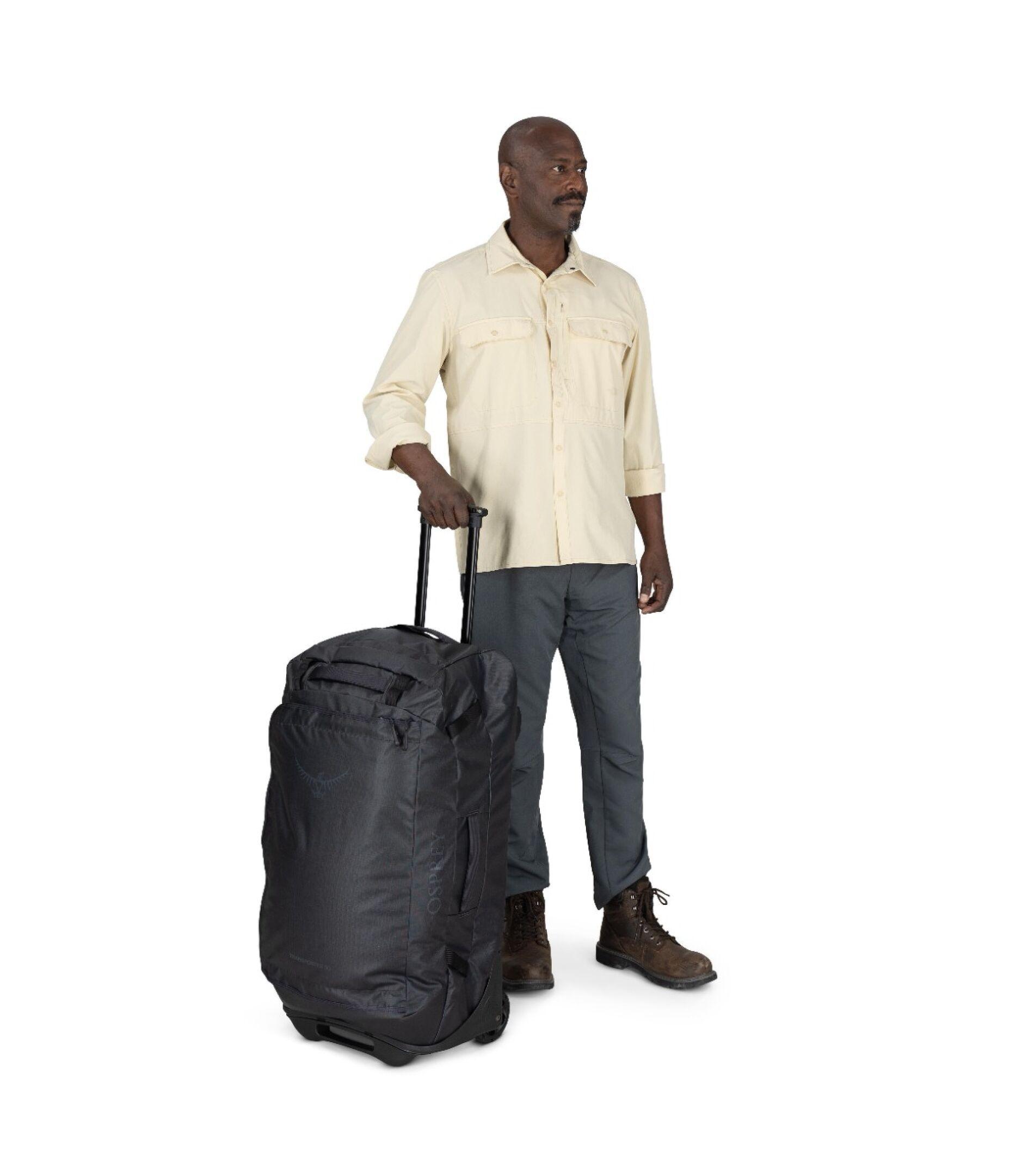 Osprey Osprey Transporter Wheeled Duffel 90 Raven Black Platou Sport 3