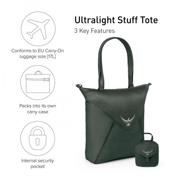 Osprey Osprey Ultralight Stuff Tote Orange 5-721-4 Platou Sport 2