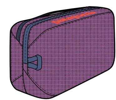 Patagonia Patagonia Black Hole Cube 3L Brisk Purple P49362 Platou Sport 1