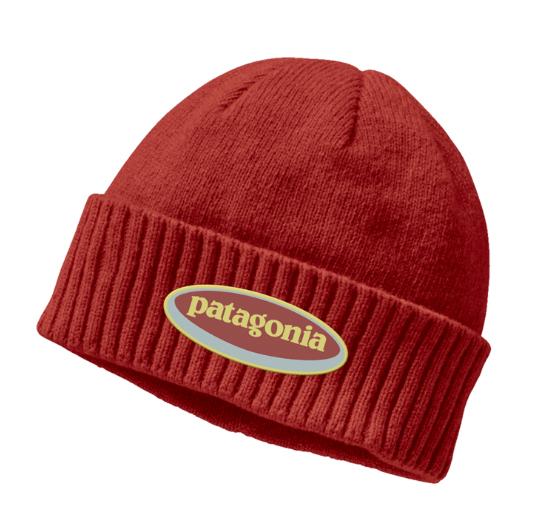 Patagonia Patagonia Brodeo Beanie Oval Logo: Amanita Red P29206 Platou Sport 1
