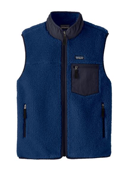 Patagonia Patagonia Mens Classic Retro-X Vest Clement Blue P23049 Platou Sport 1