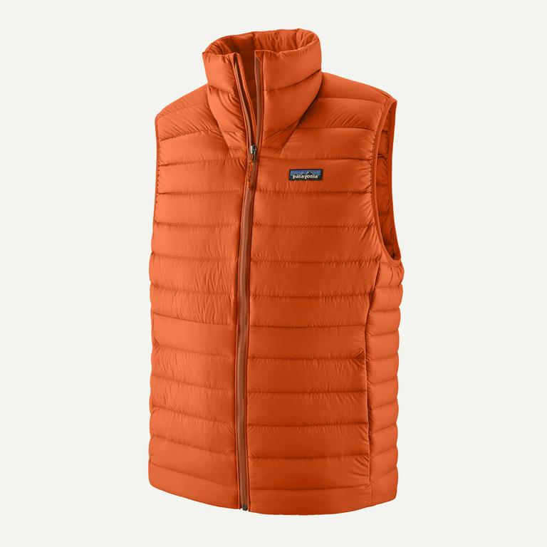 Patagonia Patagonia Mens Down Sweater Vest Pollinator Orange P84623 Platou Sport 1