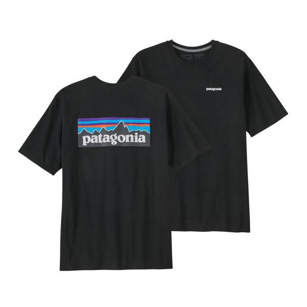 Patagonia Patagonia Mens P-6 Logo Responsibili-Tee Black P38504 Platou Sport 1