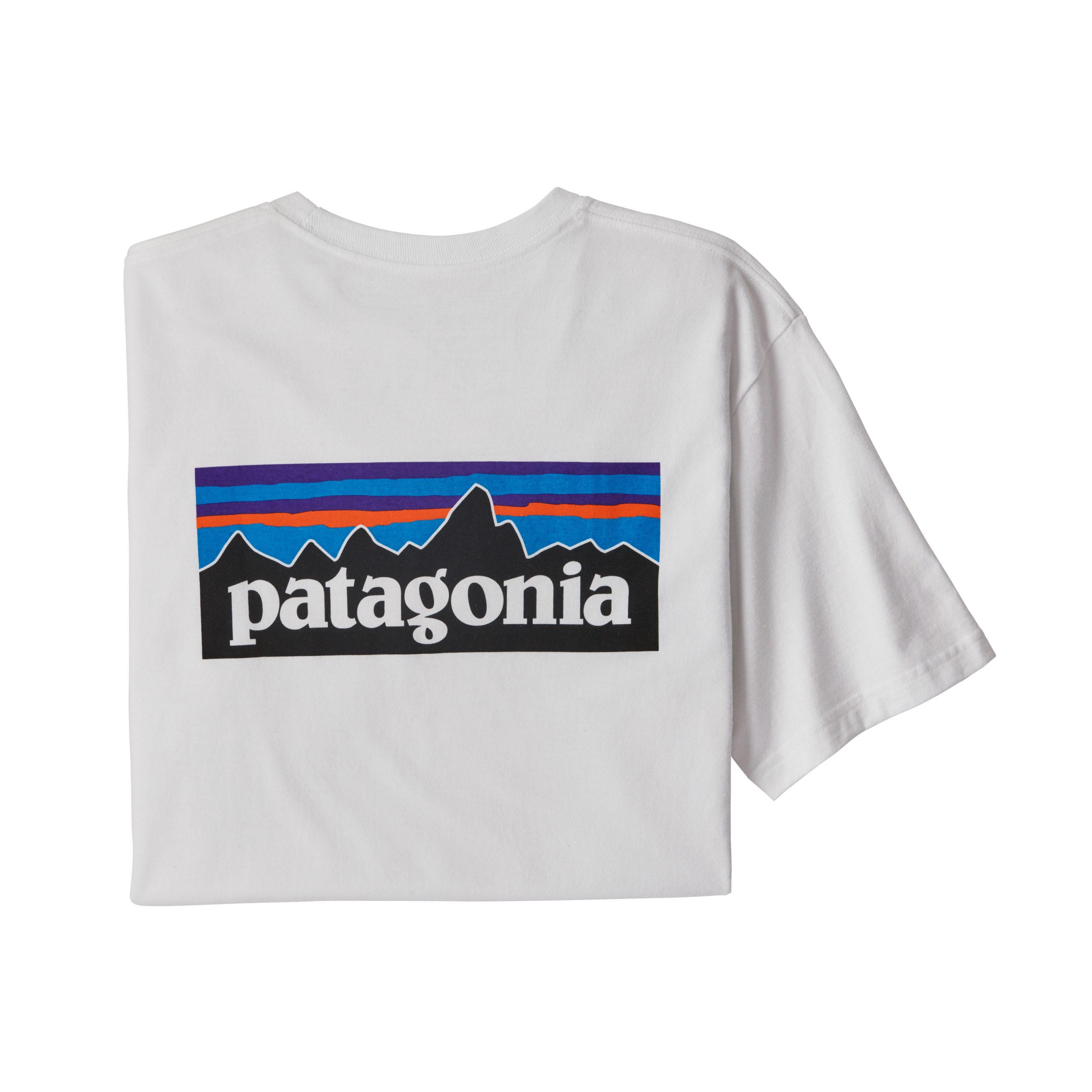 Patagonia Patagonia Mens P-6 Logo Responsibili-Tee White P38504 Platou Sport 1