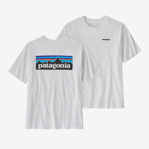 Patagonia Patagonia Mens P-6 Logo Responsibili-Tee White P38504 Platou Sport 2