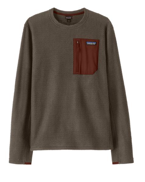 Patagonia Patagonia Mens R1 Air Crew Marlow Brown P40236 Platou Sport 1