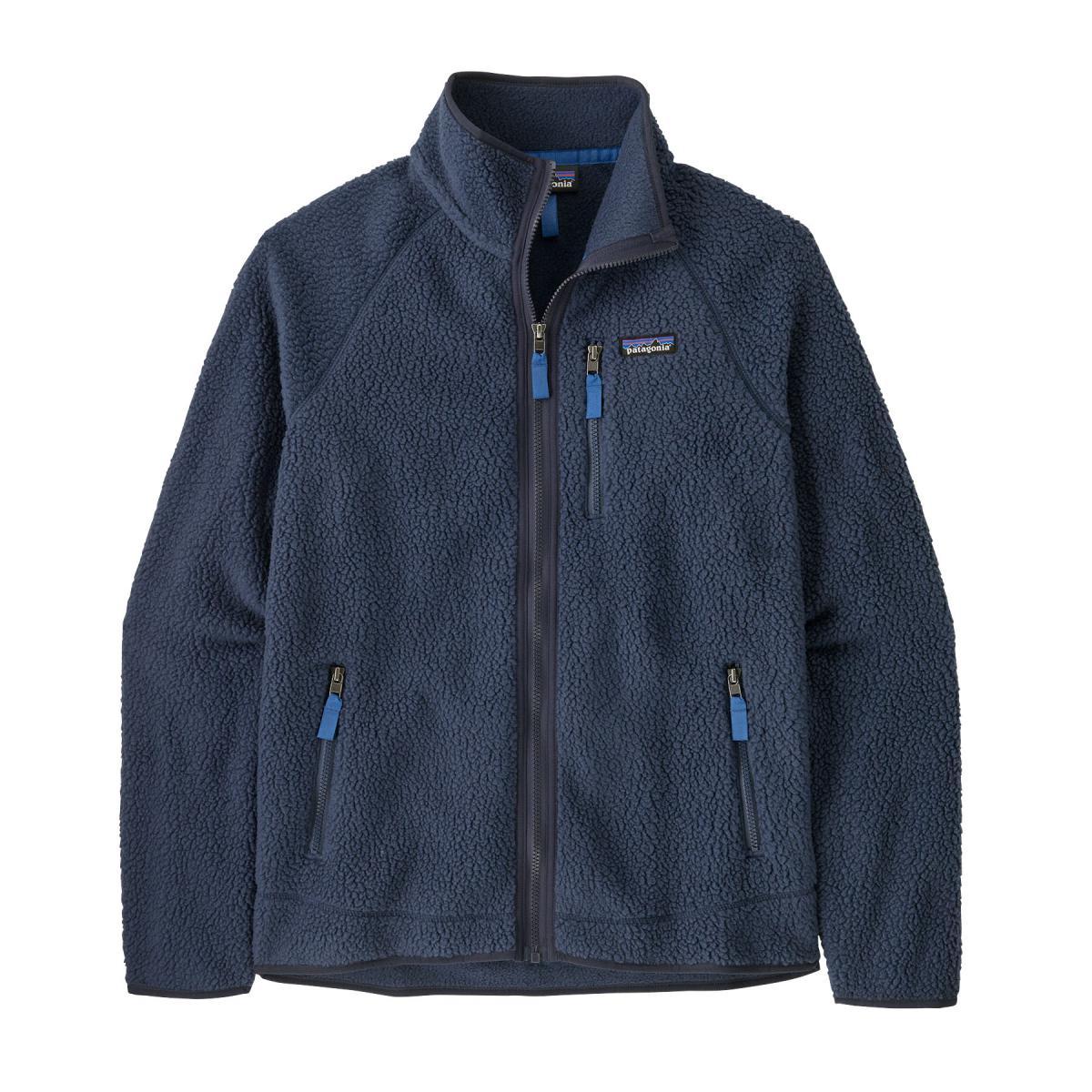 Patagonia Patagonia Mens Retro Pile Jacket New Navy w-Sunken Blue P22801 Platou Sport 1