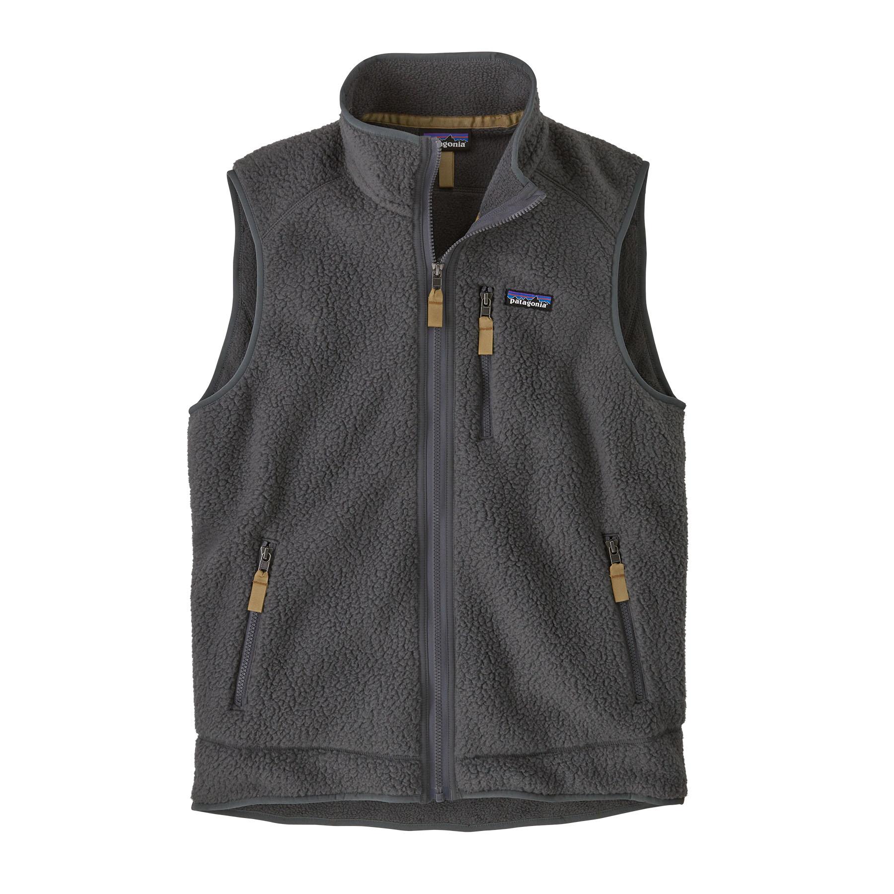 Patagonia Patagonia Mens Retro Pile Vest Forge Grey P22821 Platou Sport 1