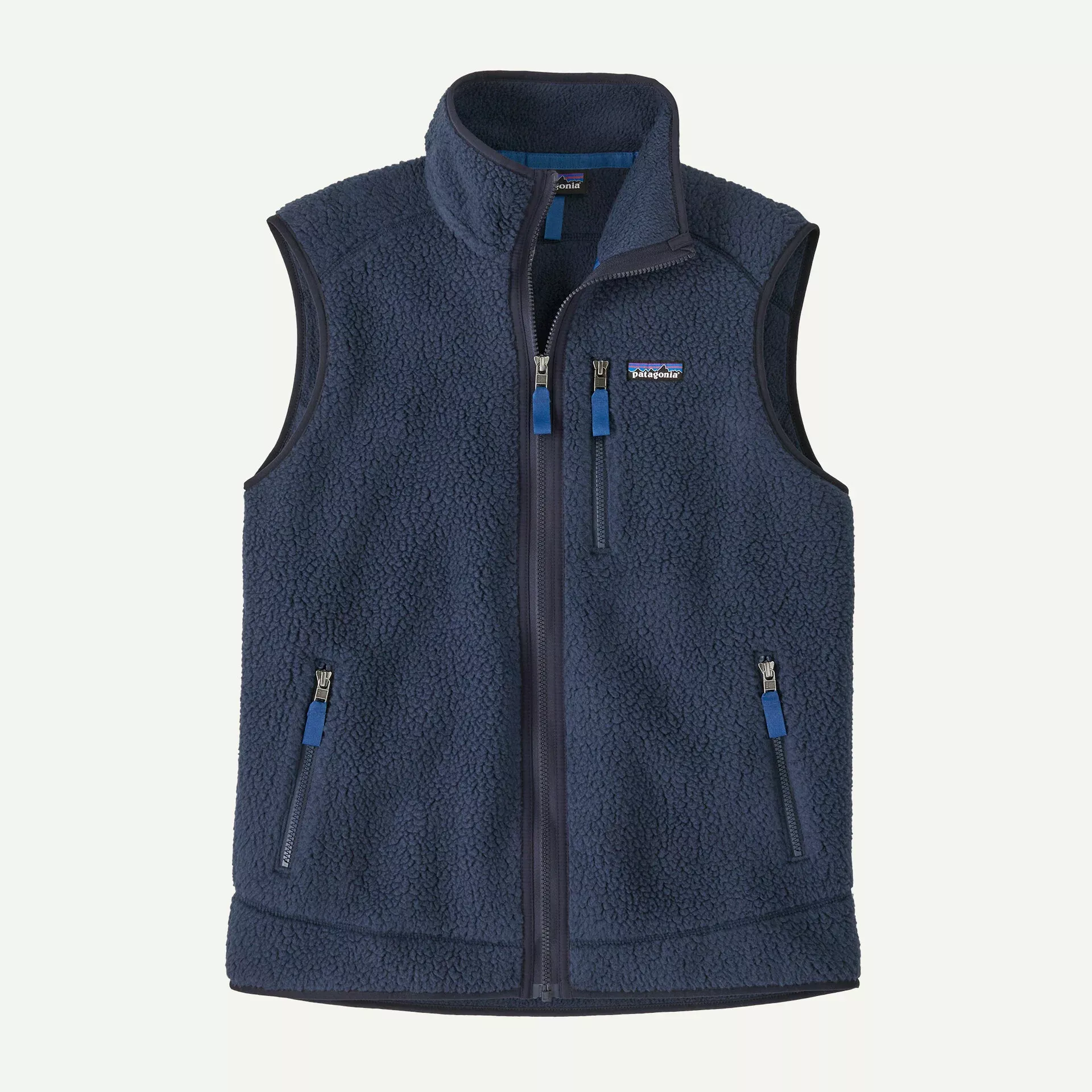 Patagonia Patagonia Mens Retro Pile Vest New Navy w-Sunken Blue P22821 Platou Sport 1