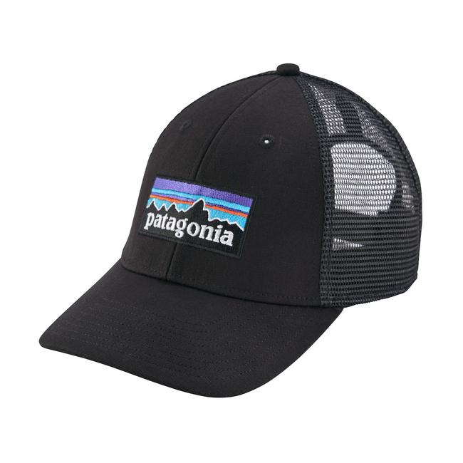 Patagonia Patagonia P-6 Logo Lopro Trucker Hat Black P38283 Platou Sport 1