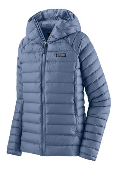 Patagonia Patagonia Womens Down Sweater Hoody Barnacle Blue P84712 Platou Sport 1
