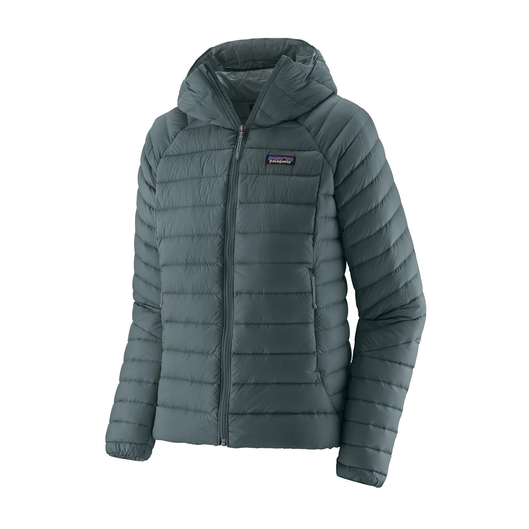 Patagonia Patagonia Womens Down Sweater Hoody Nouveau Green P84712 Platou Sport 1