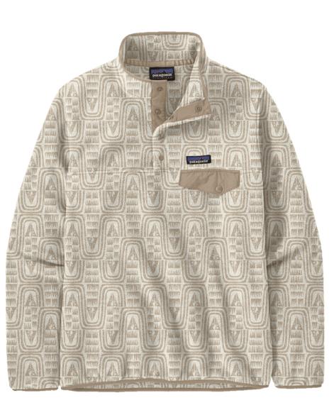 Patagonia Patagonia Womens Lw Synch Snap-T P-O Flow: Dyno White P25455 Platou Sport 1