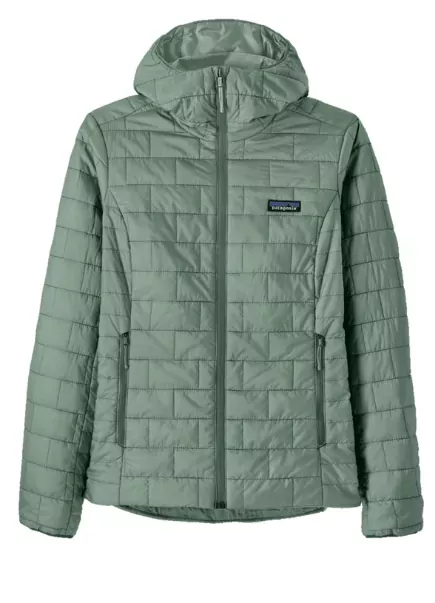 Patagonia Patagonia Womens Nano Puff Hoody Ellwood Green P84228 Platou Sport 1