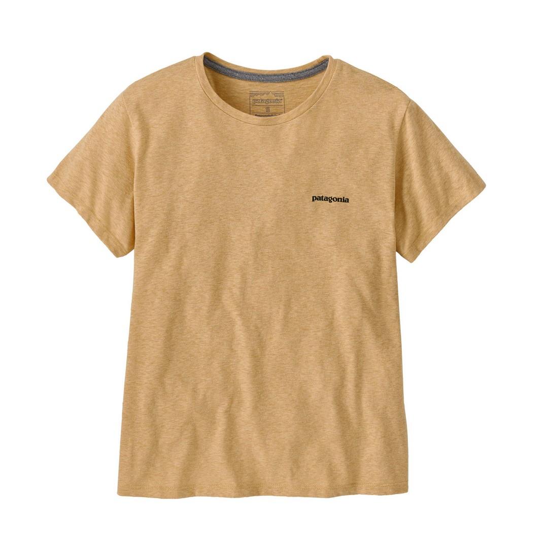 Patagonia Patagonia Womens P-6 Logo Responsibili-Tee Beeswax Tan P37567 Platou Sport 1