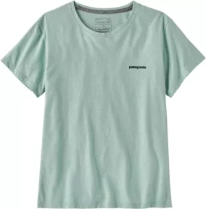 Patagonia Womens P-6 Logo Responsibili-Tee Wispy Green