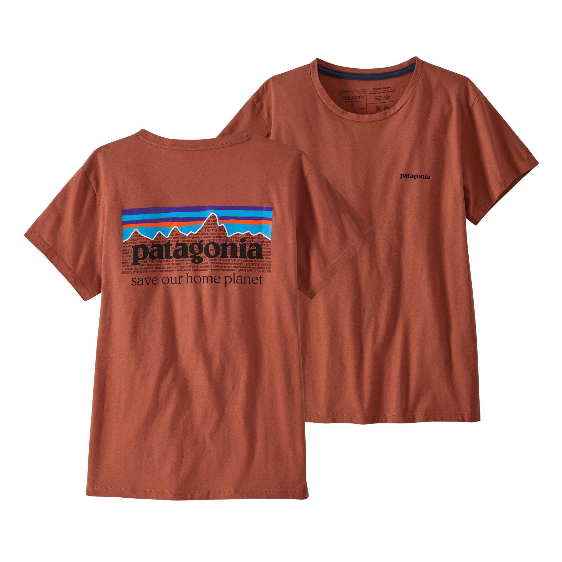 Patagonia Patagonia Womens P-6 Mission Organic T-Shirt Burl Red P37560 Platou Sport 1